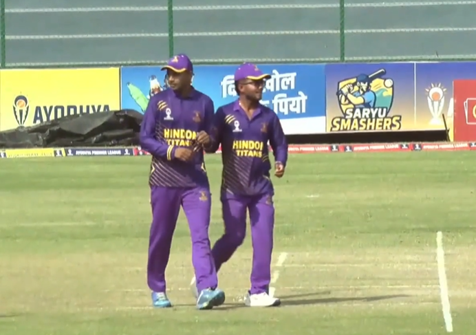 Hindon Titans beat Chambal Chargers by 6 wickets | Match 8