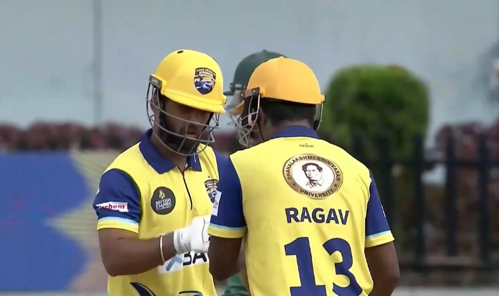 Mahe Megalo Strikers beat Genid Yanam Royals by 8 wickets | Match 31