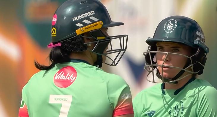 Oval Invincibles vs London Spirit: Lauren Winfield-Hill's 61* off 40