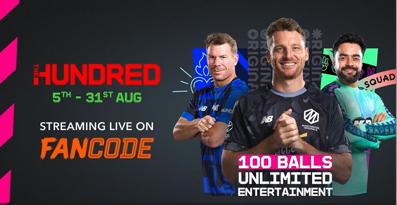 The Hundred 2025: Live on FanCode