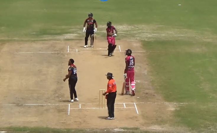 Leatherback Giants vs Mad Bulls: Hakeem Mitchell's 50* off 25