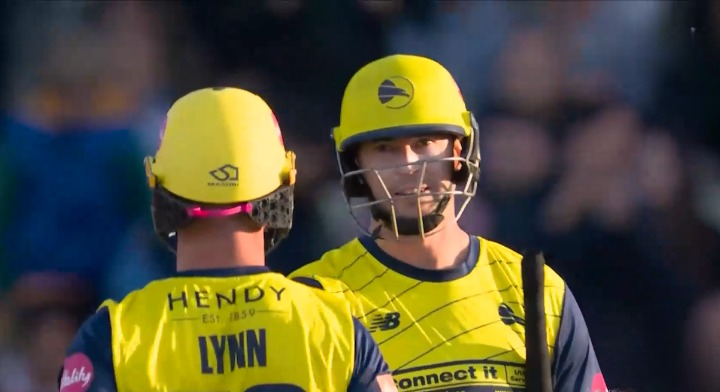 Hampshire beat Northamptonshire by 6 wickets on DLS | 2nd Semi-Final