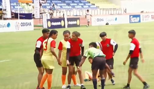 M52: Haryana 15-0 Manipur | Girls Junior National Rugby 7s 2024