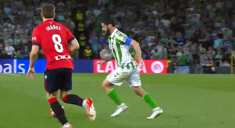 HEAD SHOT! Assisted by Isco, Hernández's header ripped through Osasuna