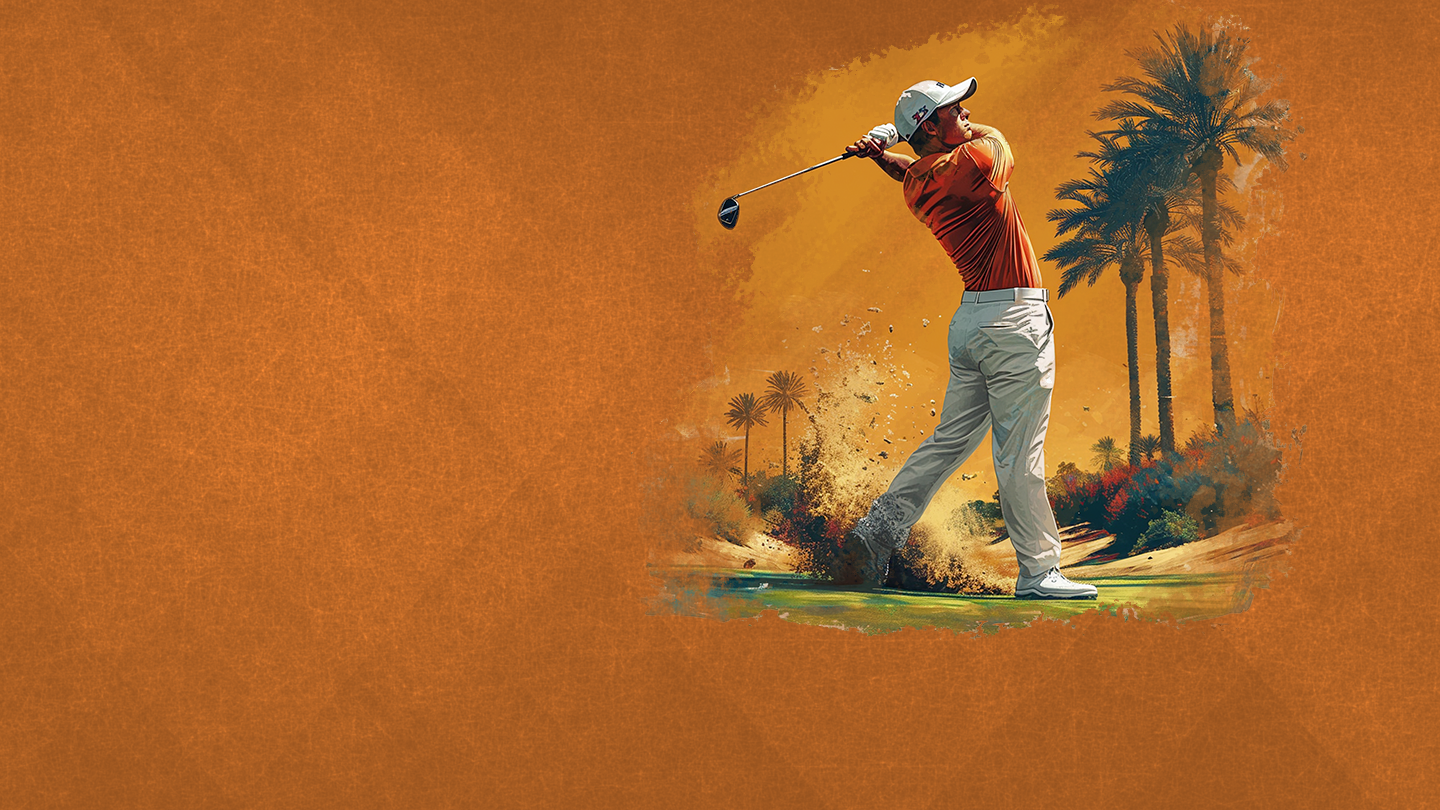 Hero dubai desert classic golf banner