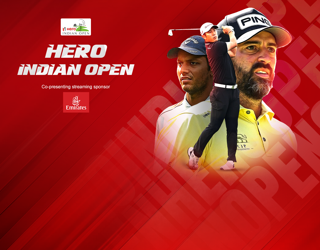 Hero indian open of hero indian open banner