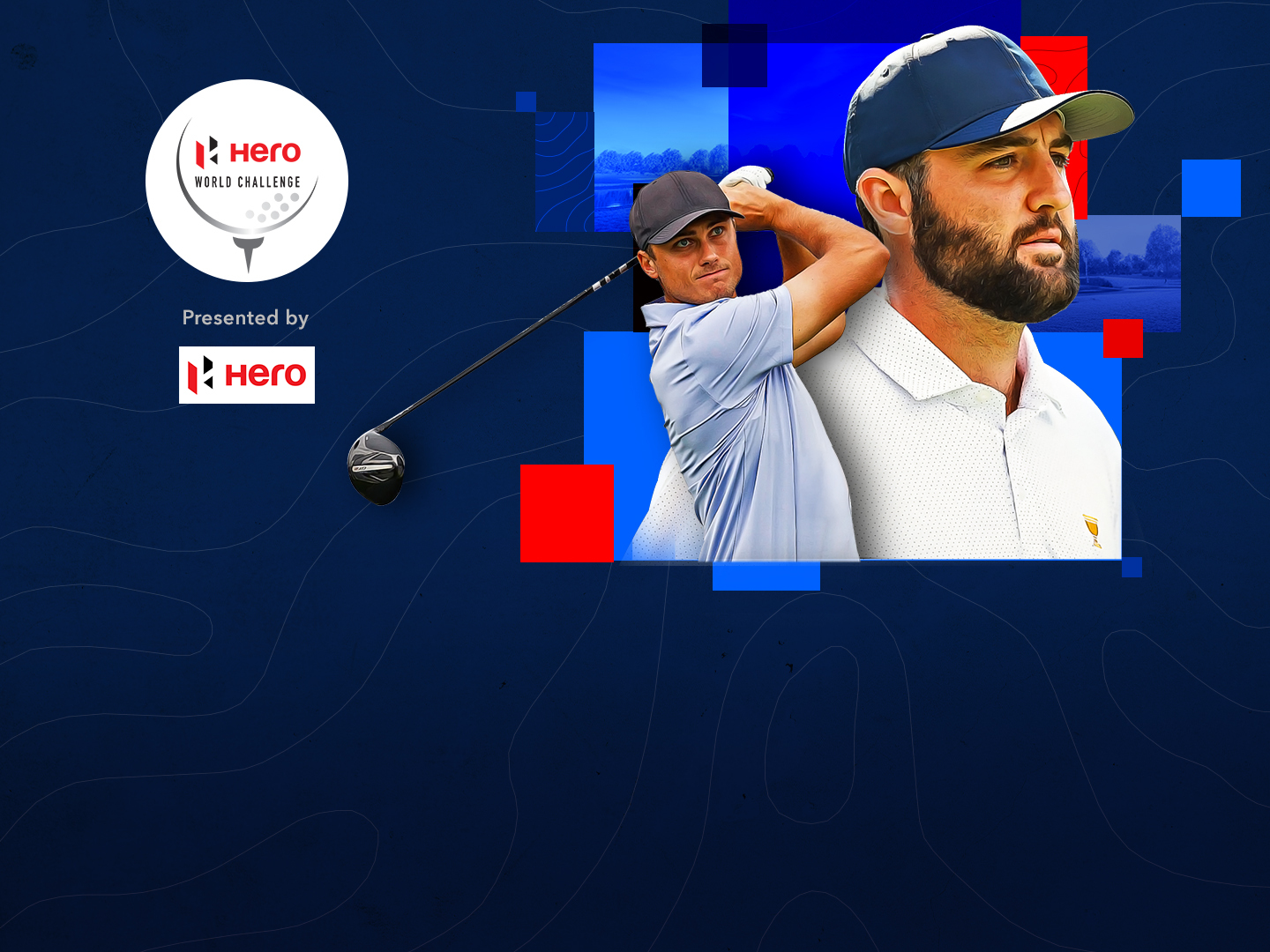 Day 2 of hero world challenge banner