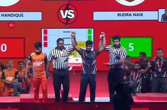 MP Hathodas vs Jaipur Veers | Akash Handique vs Rudra Naik (60 Kg) | Hindi Highlights