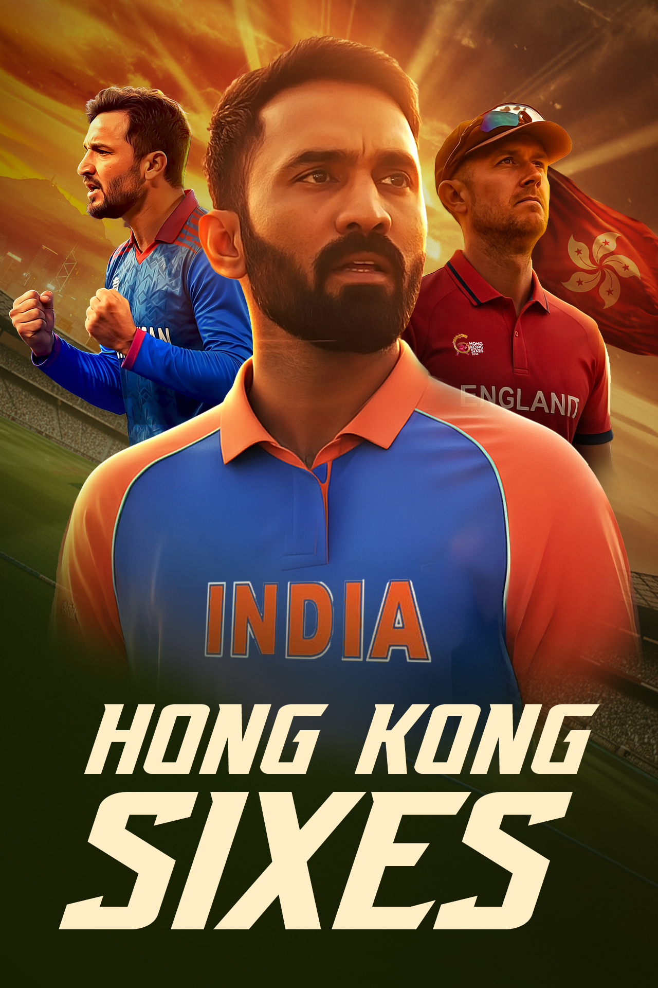 Hong kong sixes, 2025 cricket vertical banner