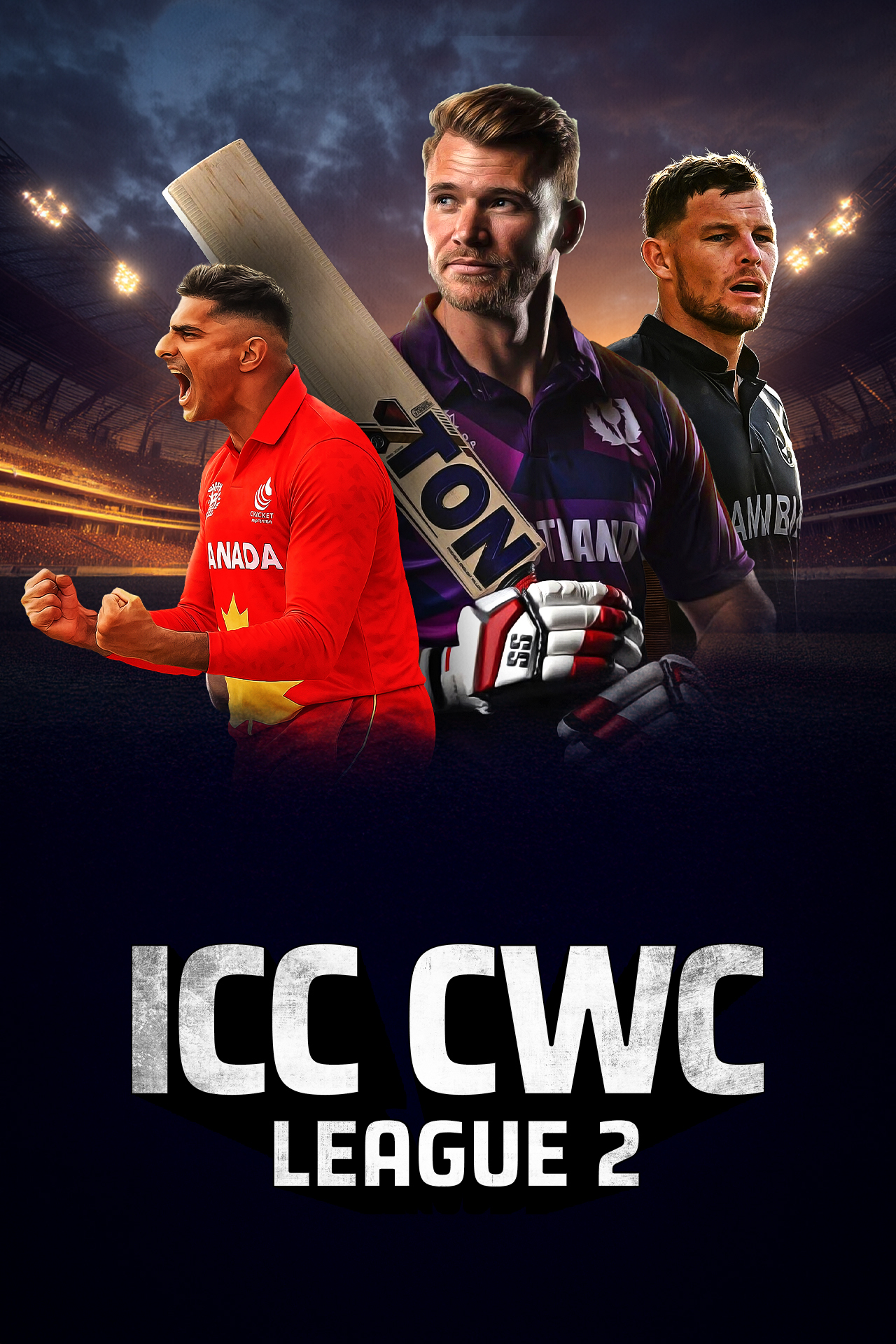 Icc cwc league 2, 2023-27 tour image