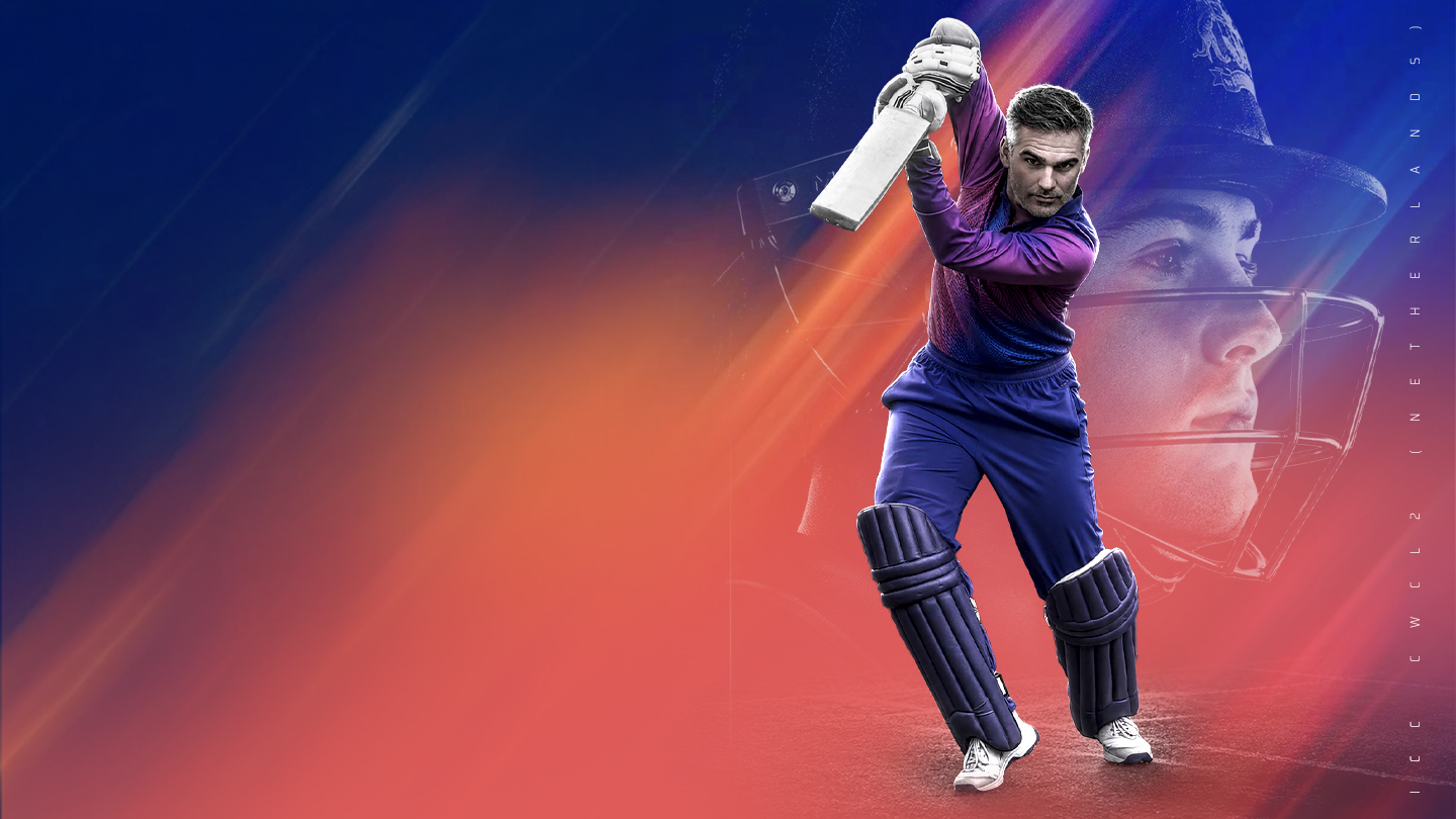 Icc cwc league 2 netherlands, 2026 cricket banner