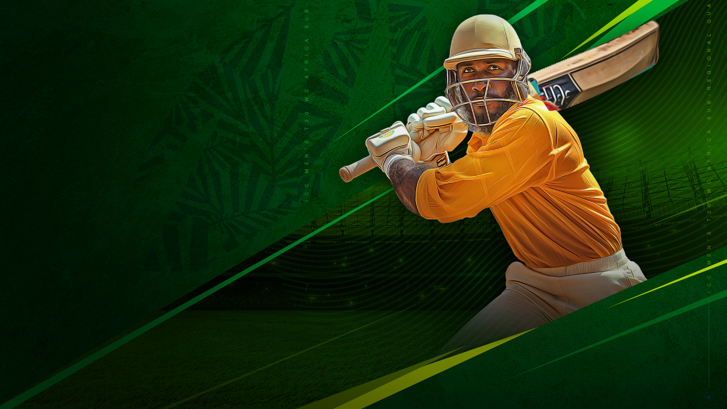Icc men's t20 wc africa sub regional qualifier b cricket banner