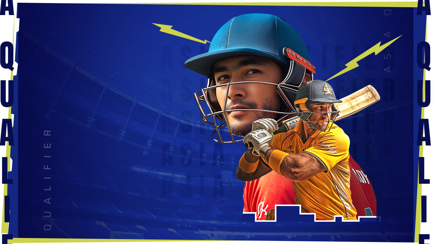 Icc men's t20 world cup asia qualifier b, 2024 cricket banner