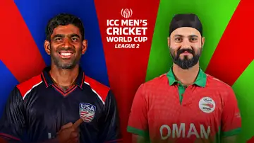 OMN vs USA: Super Over: Oman tied with USA (Oman win Super Over by 2 ...