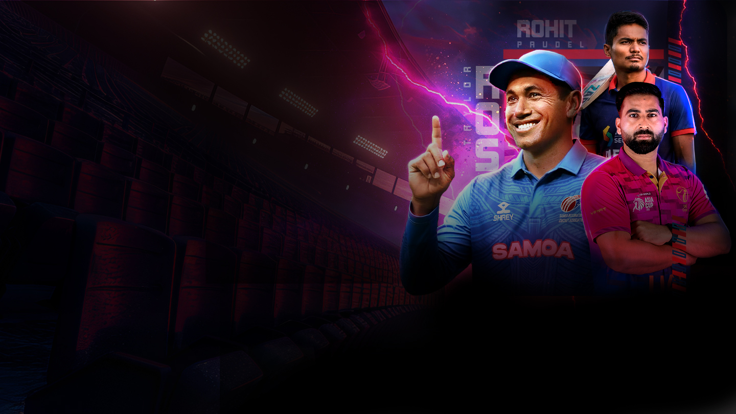 Icc men’s t20 world cup asia & eap qualifier, 2025 cricket banner