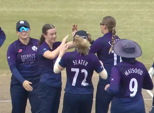 Scotland Women beat Namibia Women by 7 wickets | Match 16