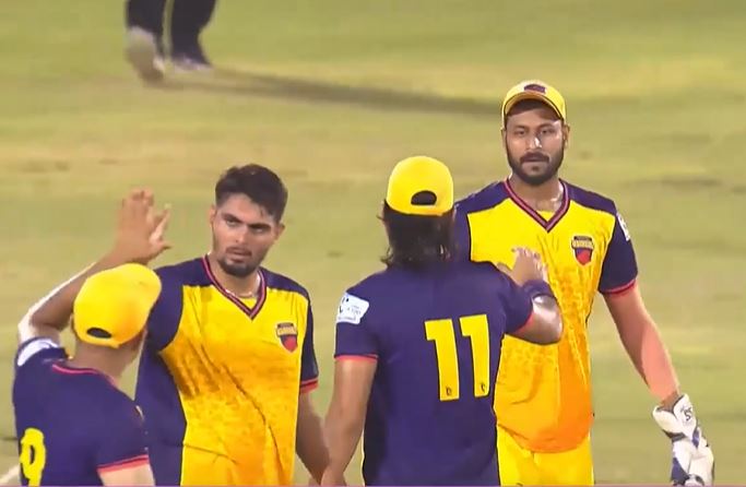 Sharjah Warriorz Development beat Gulf Giants Development by 86 runs | 1st Semi-final 