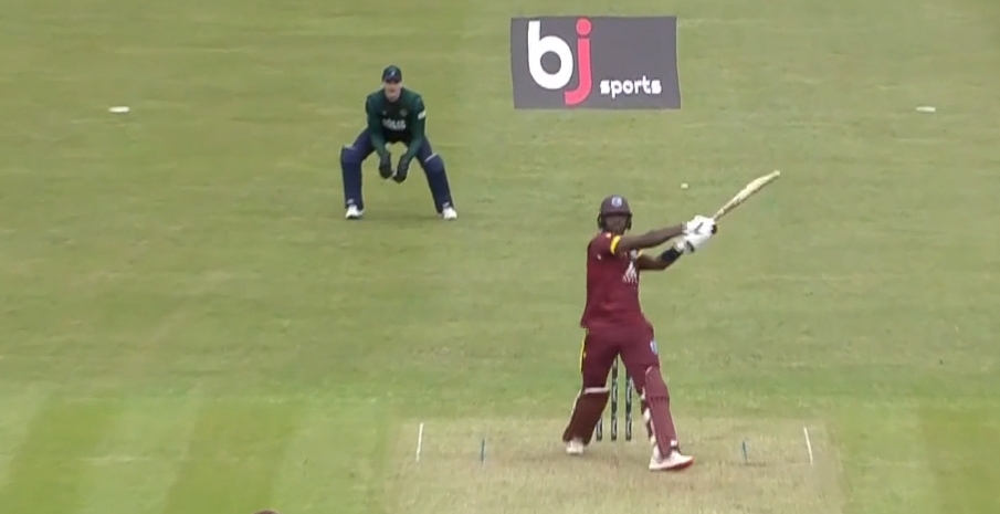 RAMPAGE! Matthew Forde's hat-trick of sixes in an over