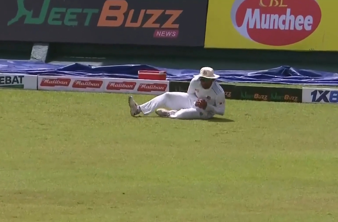 NICE! Anamul Haque took a screamer in the deep