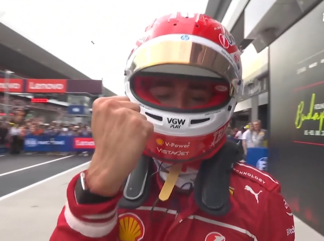 WOAH! Leclerc clinched first P1 of the season for Ferrari