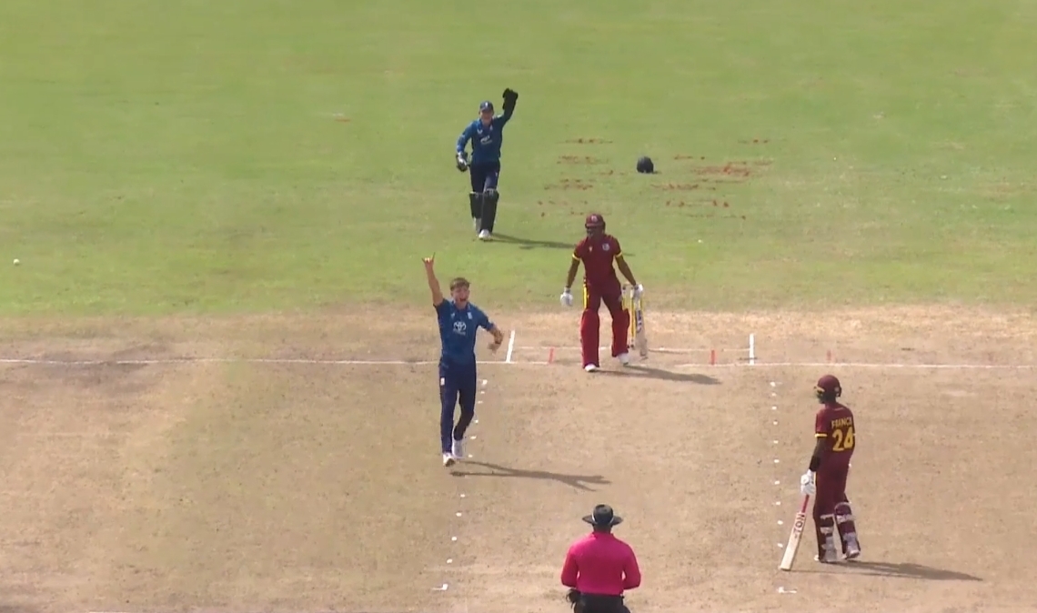 Luke Hands's 3 for 63 | 4th Youth ODI