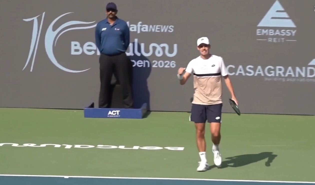 Matteo Martineau vs Manas Dhamne | Centre Court