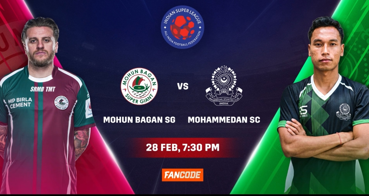 Mohun Bagan Super Giant vs Mohammedan SC: Live on FanCode