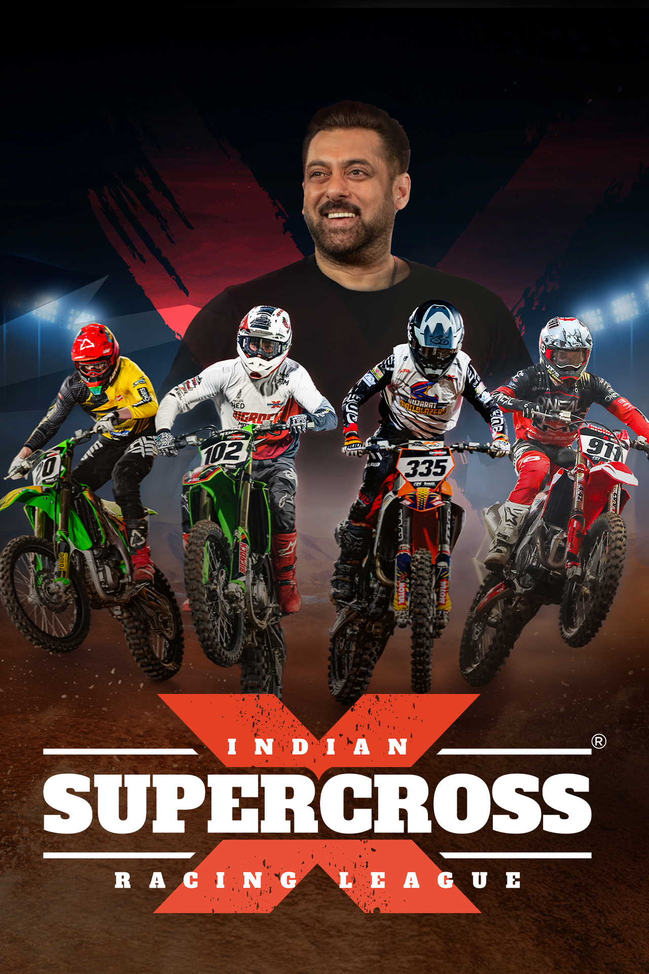 Indian supercross racing league tour image