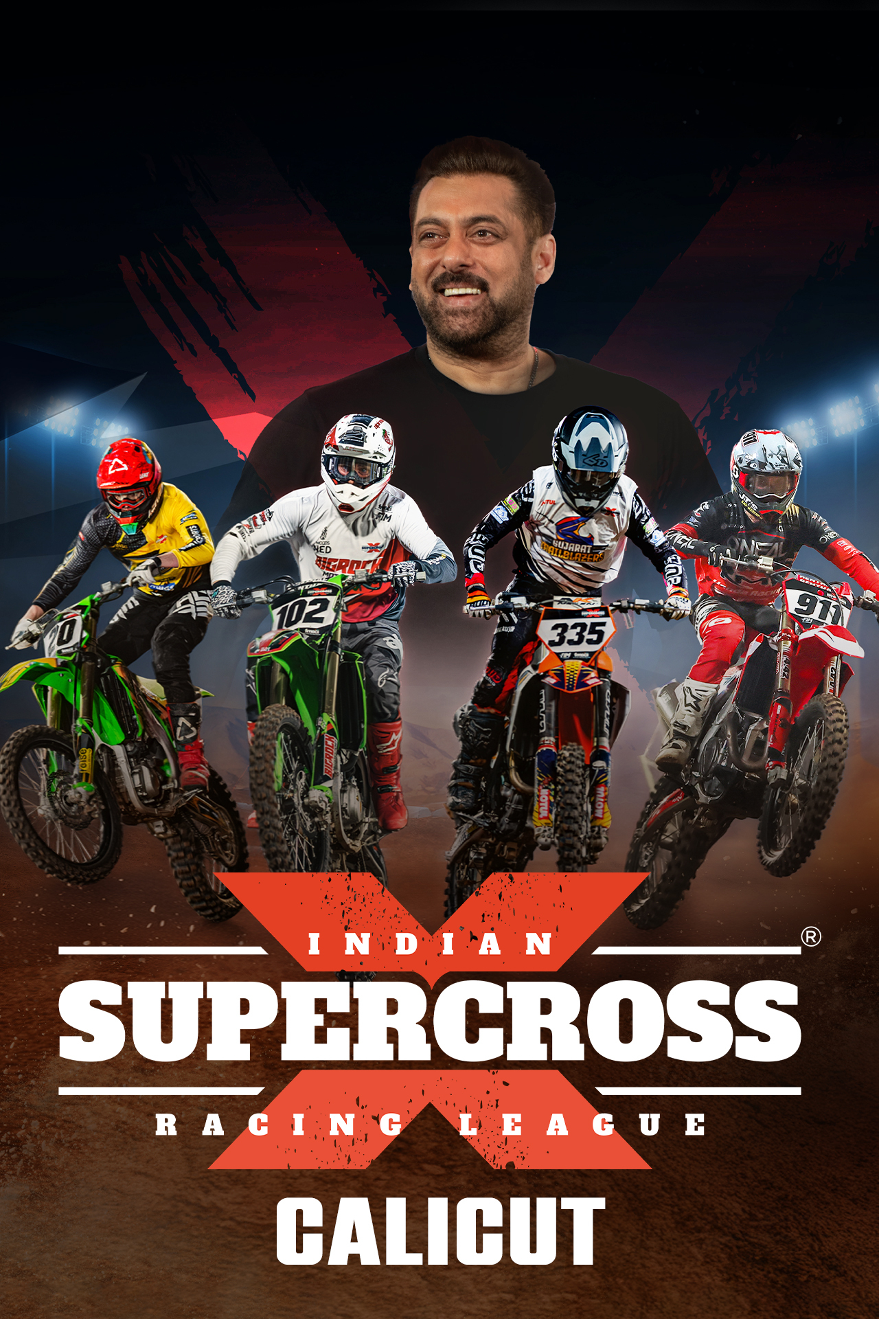 Indian supercross racing league tour image