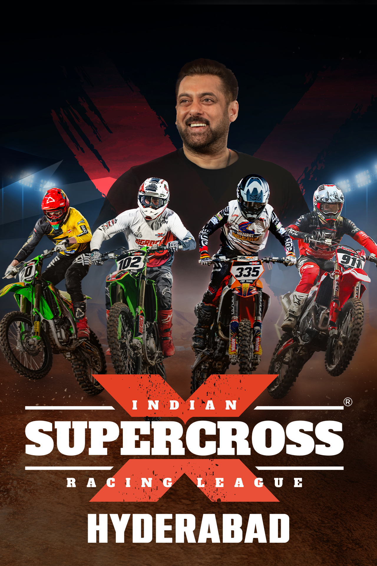 Indian supercross racing league tour image