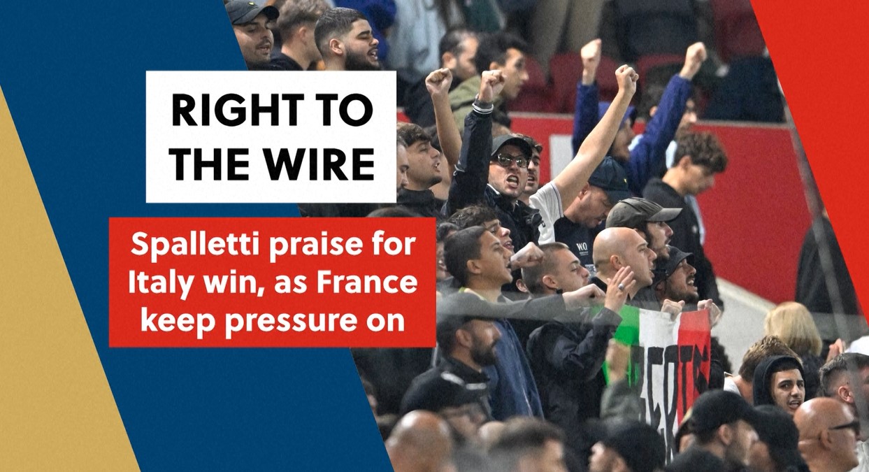 We always play to do our best with calm, courage & without being afraid: Spaletti