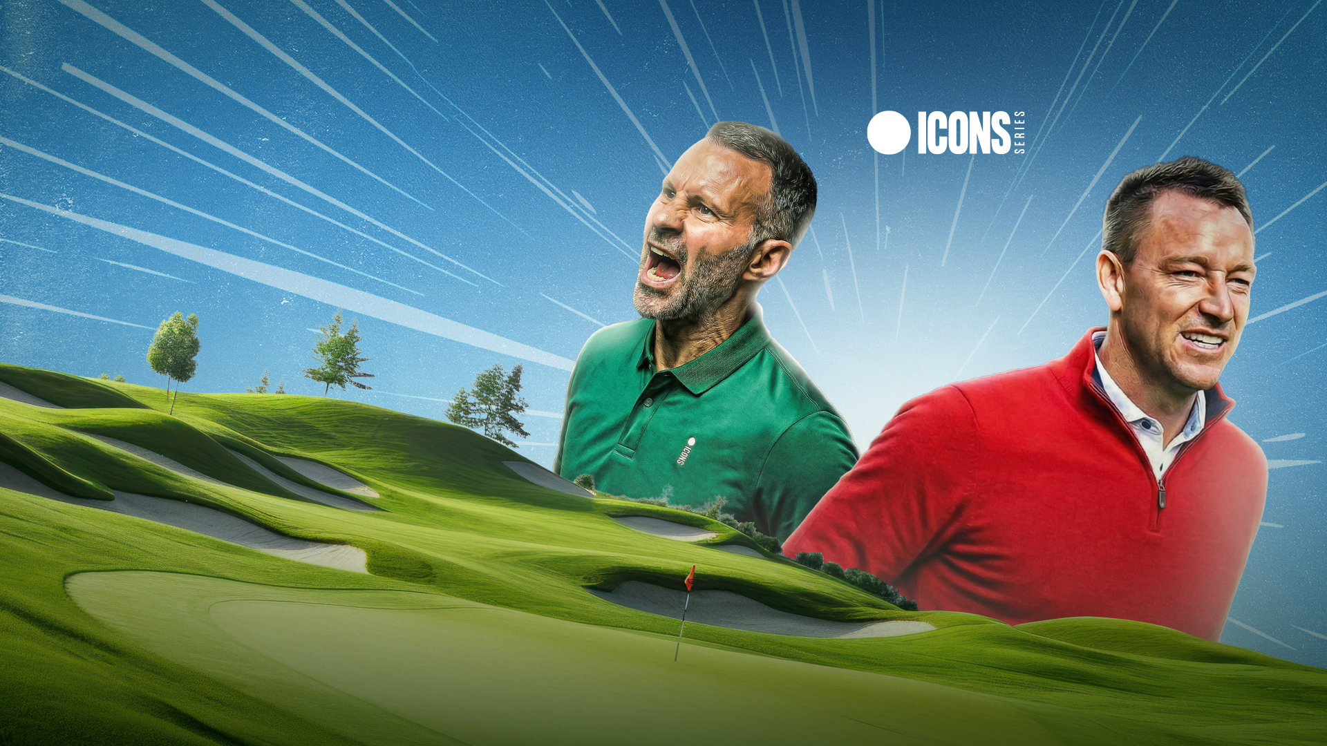 Icons of football, 2026 golf banner