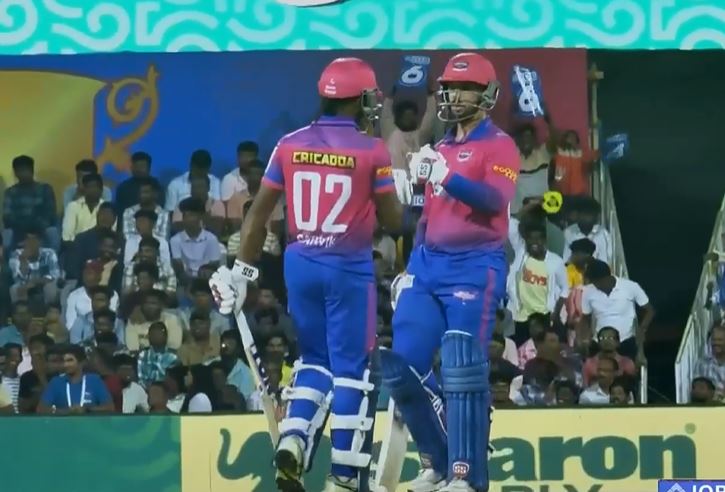 Final, IDream Tiruppur Tamizhans: All Sixes