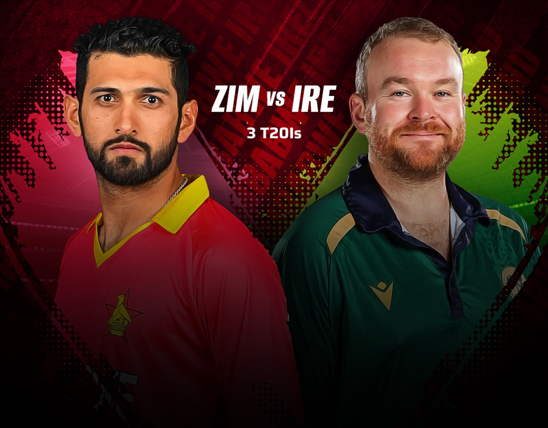 2nd t20i of ireland tour of zimbabwe, 2025: zimbabwe vs ireland banner