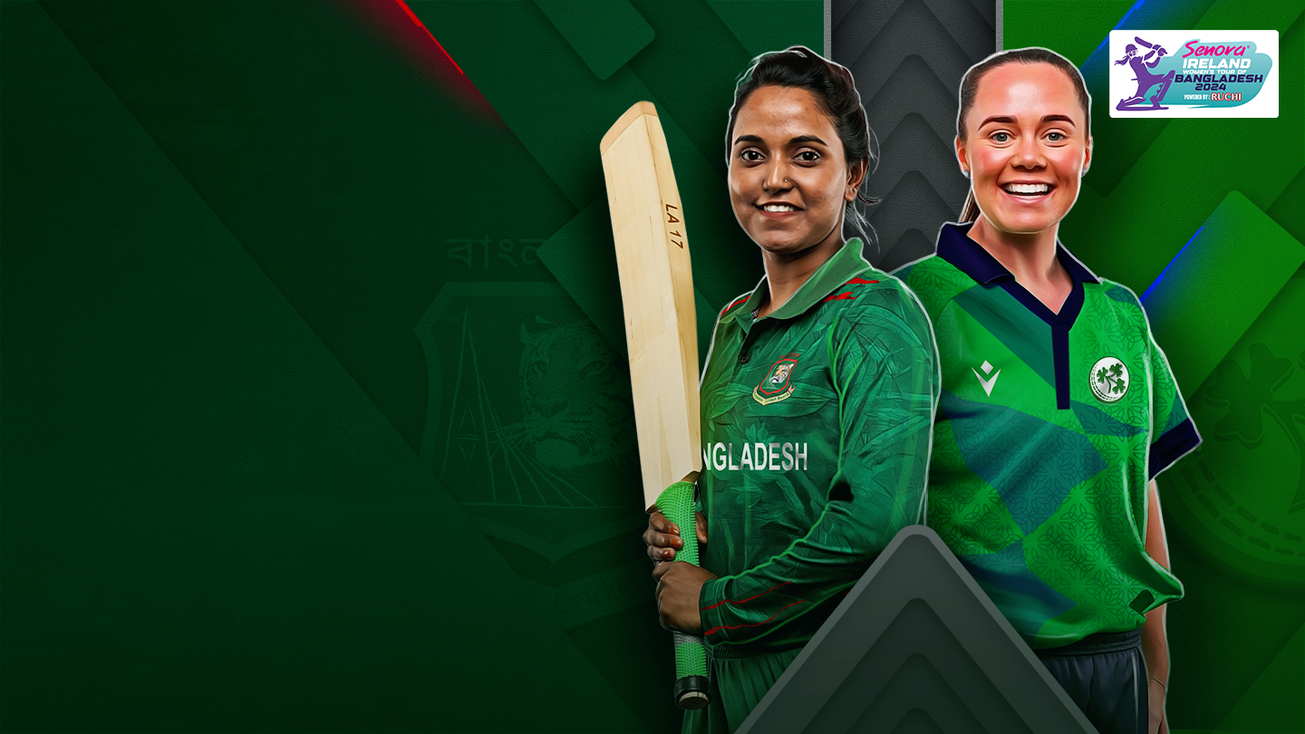 Ireland women tour of bangladesh, 2024 cricket banner