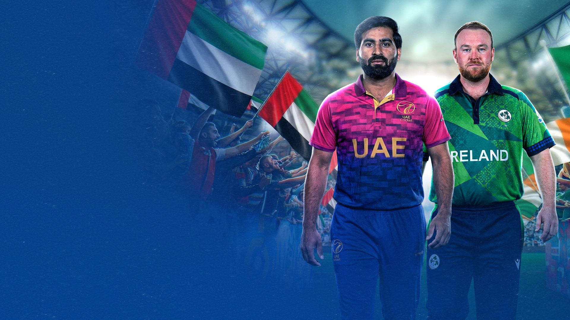 Ireland tour of united arab emirates, 2026 cricket banner