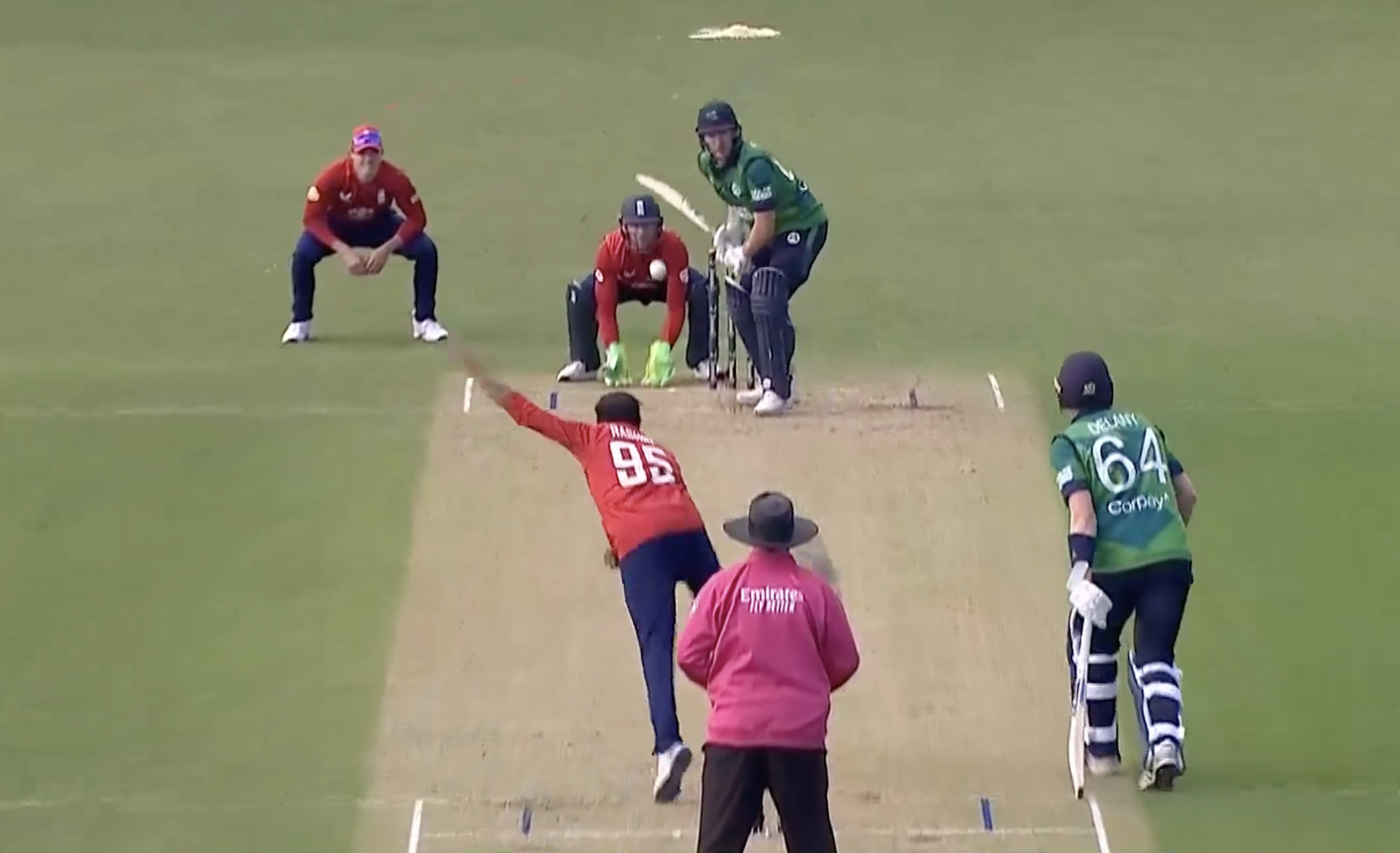 WW! Adil Rashid dismantled Ireland's middle order