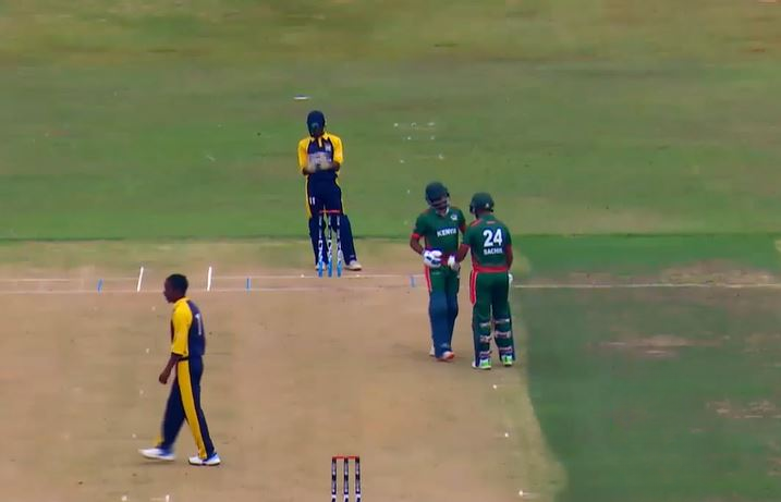 Match 3: Kenya beat Mozambique by 111 runs on DLS 