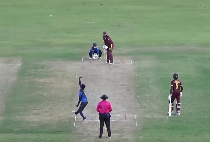 Jonathan Van Lange's 50 off 43 | 6th ODI