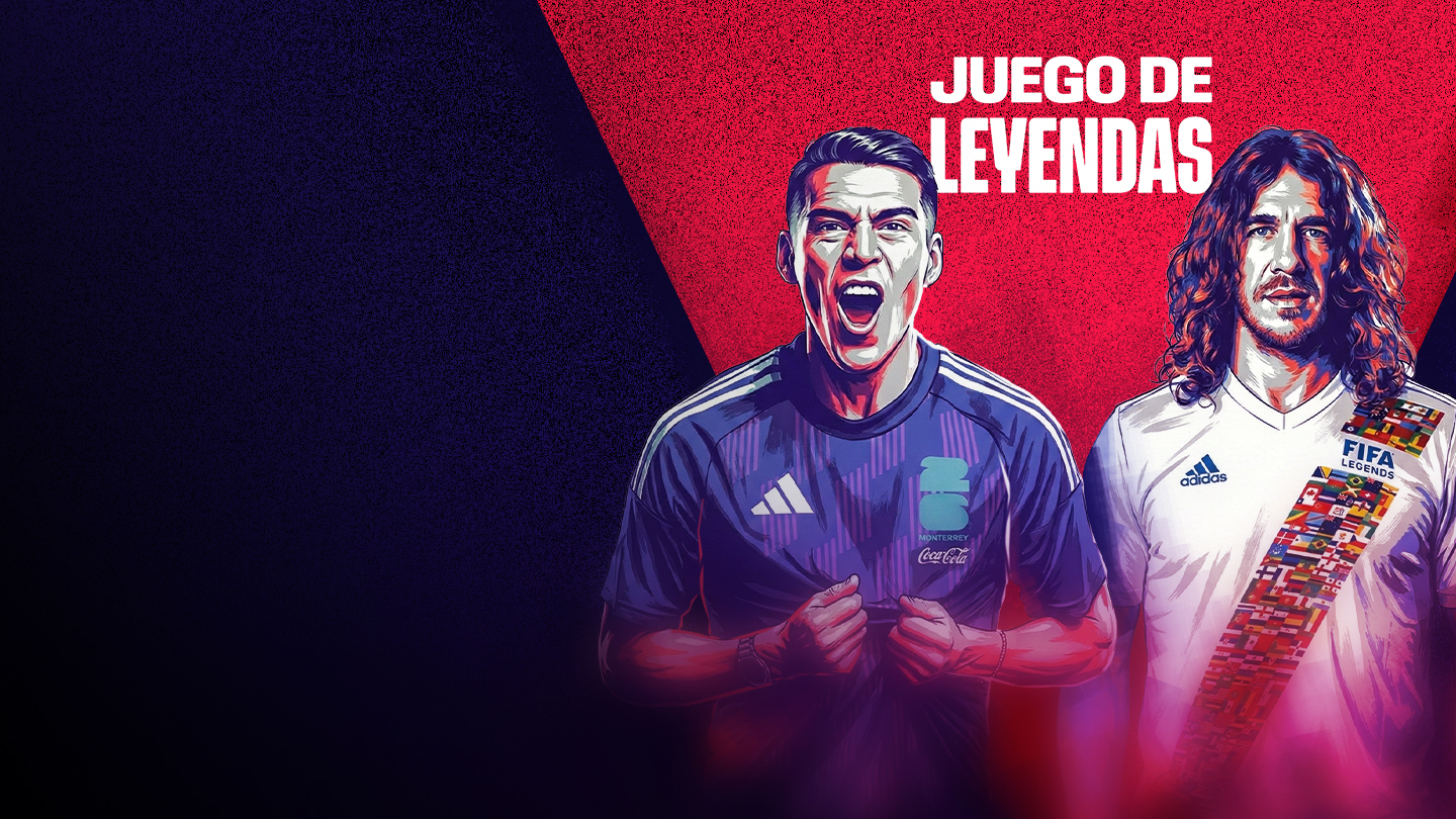 Juego de leyendas 2026 football banner
