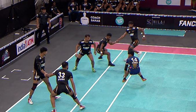 Bablu Singh's Kabaddi ka kamaal performance