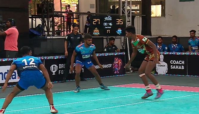 Mohandas Vishwamohan's Kabaddi ka kamaal performance