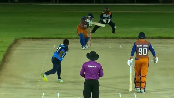Kuwait Swedish beat Bader & Nie Cricket Club by 28 runs | Match 46