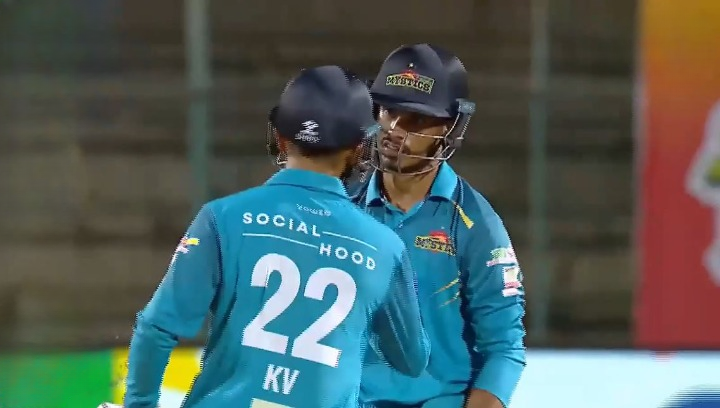Gulbarga Mystics beat Mysore Warriors by 7 wickets | Match 19
