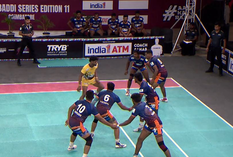 Kuldeep Kumar's Kabaddi ka kamaal performance 