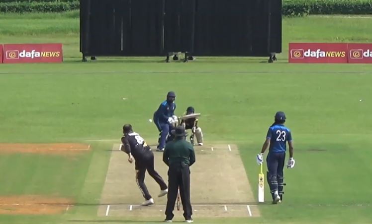 Sri Lanka Customs Cricket Club vs SNK Lions: Ketethenna Liyon Madushan's 53 off 46