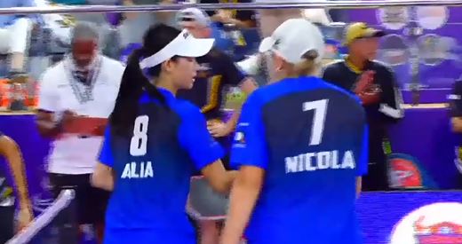 Match 2: Kolkata Kingz 21-23 Ahmedabad Olympians | Women's doubles 