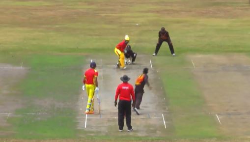 Uganda vs Papua New Guinea: John Kariko's 4 for 22