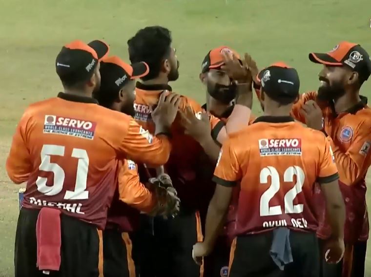 Calicut Globstars beat Alleppey Ripples by 44 runs | Match 12