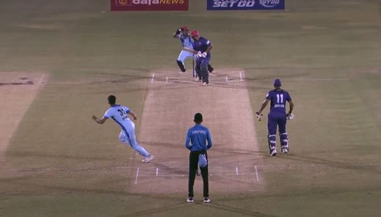 ILT20 Marvels vs ILT20 Pearls Nilansh Keswani's 3 for 11